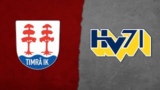 Highlights Timrå IK  HV71 [upl. by Rodgiva]