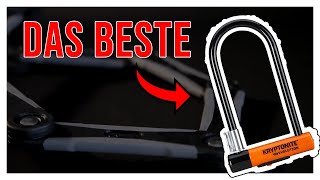 Fahrradschloss TEST amp Vergleich 🔒 Welches ist das Beste ABUS  Kryptonite amp toptrek [upl. by Doowle]