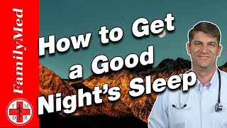 HOW TO FIX INSOMNIA  10 Steps to a Better Nights Sleep [upl. by Ecnaiva]