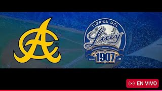 EN VIVO ÁGUILAS CIBAEÑAS VS TIGRES DEL LICEY ANTESALA [upl. by Attezi]