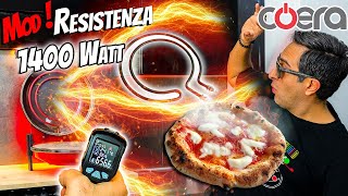 Resistenza Coera 1400w Modifica Spice Caliente e fornetti pizze in 1 minuto [upl. by Dulci]