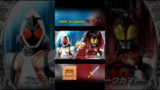 kamen rider fourze vs dark kabuto kamenriderkabuto kamenriderfourze sieunhandanhnhau [upl. by Aimahs]