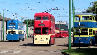 The Trolleybus Museum  The Sandtoft Gathering 2024  10181116 [upl. by Anjali]