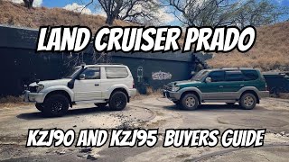 JDM Overlanders for the US Land Cruiser Prado Kzj90 and Kzj95 Buyers guide and review LC90 [upl. by Nenney]