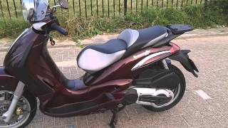 piaggio beverly 500 met akrapovic [upl. by Francoise]