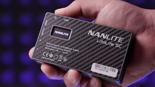 Nanlite Litolite 5C Pocket Light Review [upl. by Tnayrb]