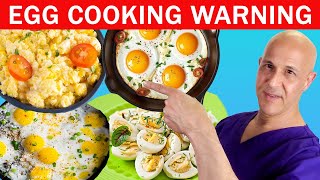 The Unhealthiest Way to Cook Your EGGS Dr Mandell [upl. by Ylicec]