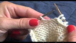 Purl Through The Back Loop ptbl [upl. by Eirahcaz]