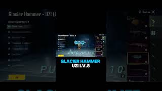 Glacier UZI Upgrade Gun Skin Coming In PUBG POBILE shorts shortvideo subscribe video [upl. by Nelrsa]