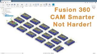 Fusion 360  CAM Duplication Options [upl. by Raimes]