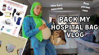 Packing My Pregnancy Hospital Bag  Pack Hospital Bag  Pregnancy Bag [upl. by Iffar]