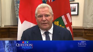 Oneonone with Ontario Premier Doug Ford  CTV Question Period [upl. by Marella551]