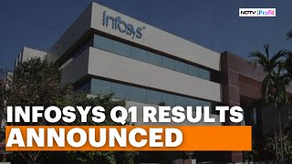 Infosys Q1 Results Announced Infosys Ups FY25 Operating Margin Guidance [upl. by Alexandr]