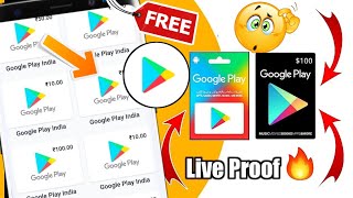 Free Redeem Code  New Method   Free Redeem Code App  Free Google Play Redeem Code [upl. by Donavon923]