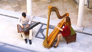 Sultani Yegah Sirto  Harkan Maia Darme harp amp MohamedAmine Kalaï kanun [upl. by Napier883]