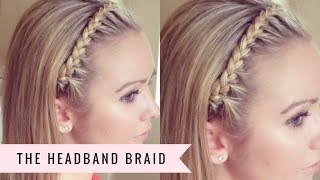 The Headband Braid by SweetHearts Hair [upl. by Sirred518]