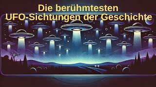 Die berühmtesten UFOSichtungen der Geschichte  UFO Sichtungen  Neueste UFOnachrichten  UFO UAP [upl. by Alimrahs]