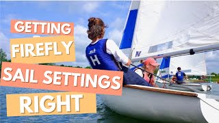 The Firefly  Sail Settings  With British University Sailing Champion [upl. by Rebane]