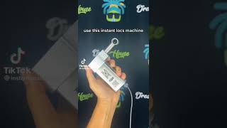 Do you want wicks This instant locs machine combines two locs into onedreadlockmachine dreadlock [upl. by Baird]