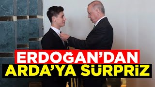 Cumhurbaşkanı Erdoğandan Real Madridin yıldızı Arda Gülere sürpriz [upl. by Ferdinanda]