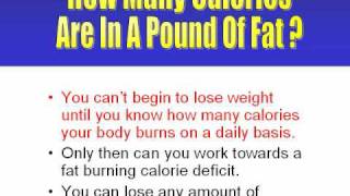 How Many Calories Are In A Pound Of Fat How Many Calories Burn Fat [upl. by Hcaz]