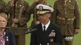 Memorial Day Ceremony  Epinal American Cemetary [upl. by Askari]