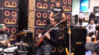 NAMM 2013  Frank Gambale Alain Caron amp Danny Manzo  Blues Jam [upl. by Oza]