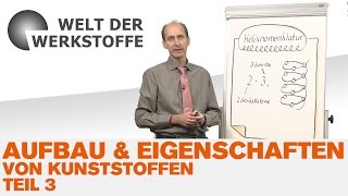 Aufbau und Eigenschaften von Kunststoffen Teil 3 Der räumliche Aufbau der Einzelkette [upl. by Feodor]