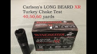 Carlsons Long beard XR choke tube review Winchester Long Beard Turkey load Review650 choke tube [upl. by Cheke]