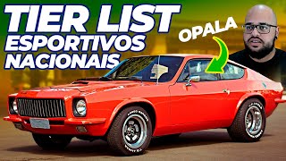 MEU TIERLIST de Carros Esportivos Nacionais CLÁSSICOS [upl. by Alverta33]