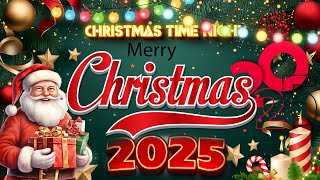 Top 100 Christmas Songs Of All Time 🎅 Christmas Time Night 2025  Nonstop Christmas Songs Medley [upl. by Peria181]