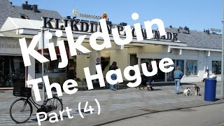 Kijkduin promenade The Hague Den Haag The Netherlands 45 Seaside resort Tour 4K [upl. by Ruomyes]