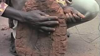 Bronze casting in Benin [upl. by Leanora609]