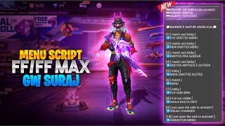 FREE FIRE EMOTE SCRIPT HACK  FREE FIRE MAX EMOTE SCRIPT HACK 🎯 CAN BE SEE BY ANIME [upl. by Araas]