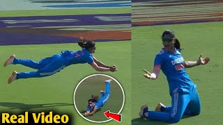 Radha yadav Incridible catch  Radha yadav catch halliday [upl. by Suruat]