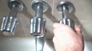 How To Fix A Leaking Bathtub Faucet Quick And Easy [upl. by Nibor]