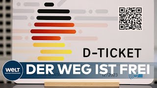 DEUTSCHLANDTICKET Der Weg ist frei Bundesrat stimmt für das 49EuroTicket [upl. by Chelsie]