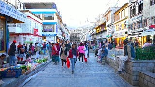 Leh ladakh walking Street main bazaar [upl. by Javier236]