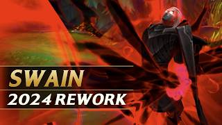 SWAIN 2024 REWORK GAMEPLAY  League of Legends [upl. by Abram687]