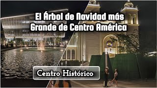 EL ÁRBOL DE NAVIDAD DEL CENTRO HISTÓRICO EL MAS GRANDE DE EL SALVADOR [upl. by Aubarta]