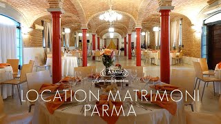 Location Matrimoni Parma Antica Grancia Benedettina Colorno PR [upl. by Anolahs334]