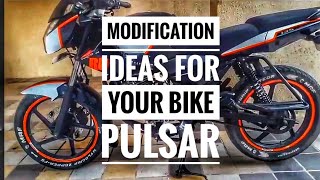 My Pulsar 135 LS I modifications ideas for your bike [upl. by Hobie462]