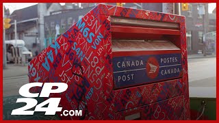 Canada Post issues lockout notice in response to strike notice [upl. by Arihay]