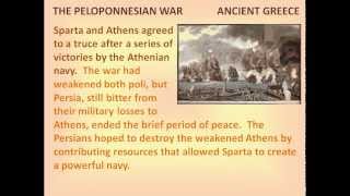 The Peloponnesian War  reading lesson for kids [upl. by Pessa]