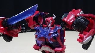 SDCC Exclusive Transformers Prime TERRORCON CLIFFJUMPER EmGos Transformers Reviews N Stuff [upl. by Tollmann256]