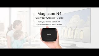 MAGICSEE N4 TV Box déballage et test [upl. by Midge513]