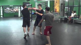 Light Loose Systema Combatives Free Style 2 on 1 Multiple Opponents Fighting [upl. by Nilauqcaj]