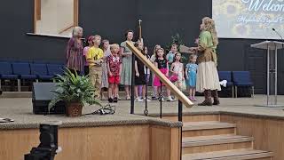 CHILDRENS CHOIR SINGING AT MAPLECREST BAPTIST CHURCH [upl. by Cook]