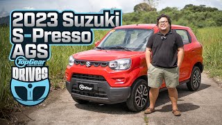 2023 Suzuki SPresso AGS review The SPresso finally goes ‘automatic’  Top Gear Philippines [upl. by Kirt352]