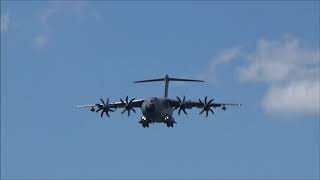 Airbus A400M 5431 in Zweibrücken EDRZ 29052020 [upl. by Eidnak]